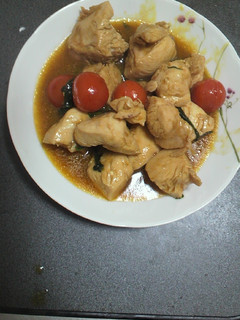 鶏肉と、ルッコラのミニトマトてりやき風-レシピのメイン写真