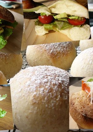 自家製酵母パンサンド*バリエ-レシピのメイン写真