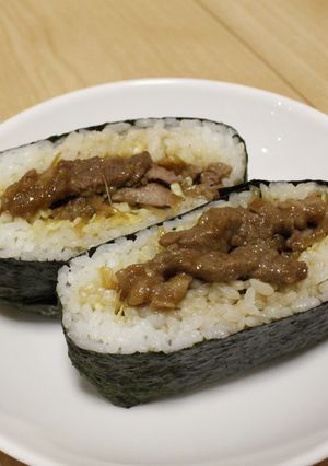 カナダビーフでおにぎらず-レシピのメイン写真