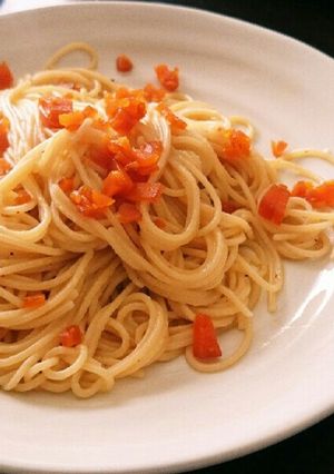 簡単からすみパスタ♩-レシピのメイン写真