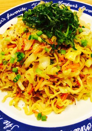桜えびとキャベツとネギの塩焼きそば-レシピのメイン写真