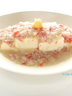 豆腐のカニかま中華あんかけ(介護食)-レシピのメイン写真