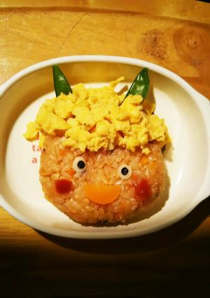 節分に 簡単！鬼ライス-レシピのメイン写真