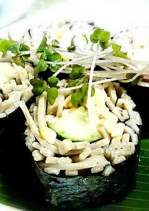 納豆そば巻き-レシピのメイン写真