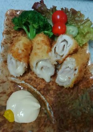 サクッジュワとろ～り！ささみチーズ揚げ-レシピのメイン写真