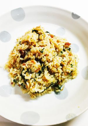 ちりめん梅マヨチャーハン-レシピのメイン写真