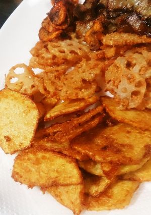 いろいろ野菜チップス-レシピのメイン写真