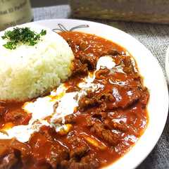 รูปของ トマト缶で簡単！ビーフストロガノフ♪