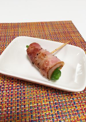 簡単♪お弁当に♪ししとうのベーコン巻き-レシピのメイン写真