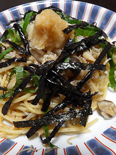 しらすと大葉のきのこ和風パスタ-レシピのメイン写真