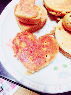 簡単♡バレンタインハートケーキ♡-レシピのメイン写真
