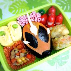 รูปของ キャラ弁☆仮面ライダーゴースト オレ