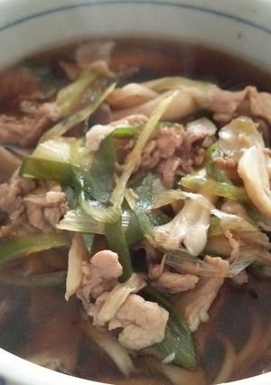 きのこそば-レシピのメイン写真