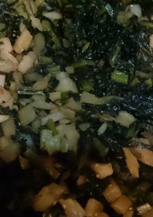 簡単 熊本と京都のコラボ 高菜炒め風-レシピのメイン写真