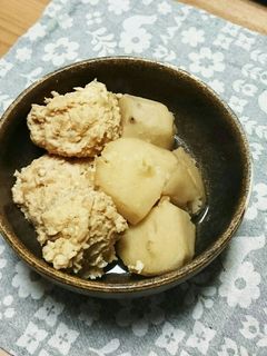 里芋と鶏団子の煮物-レシピのメイン写真