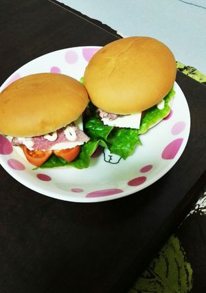 かなだビーフのローストビーフバーガー-レシピのメイン写真