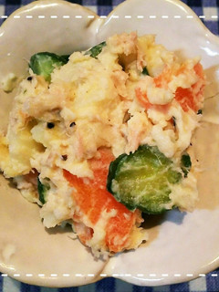 レンジだけで簡単!黄金比ポテトサラダ-レシピのメイン写真