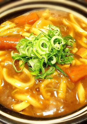 残ったカレーでリメイク！カレーうどん☆-レシピのメイン写真