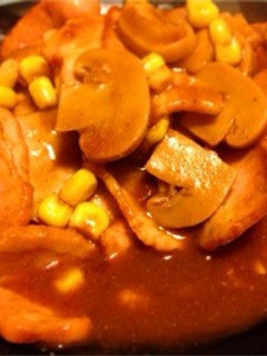 簡単!煮込みハンバーグ-レシピのメイン写真