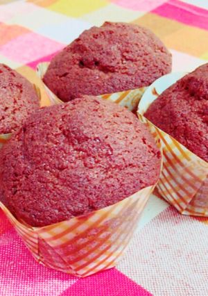バレンタインにも！簡単チョコカップケーキ-レシピのメイン写真