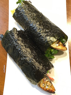 メザシまるごと恵方巻き-レシピのメイン写真