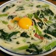 カルボナーラ風スパゲッティ