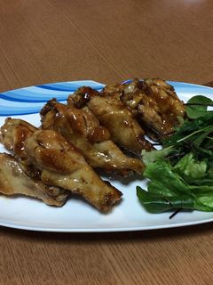 すきやきのたれで!簡単手羽元の照り焼き-レシピのメイン写真