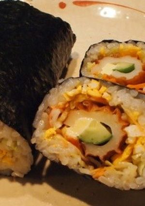 ちくわ恵方巻-レシピのメイン写真