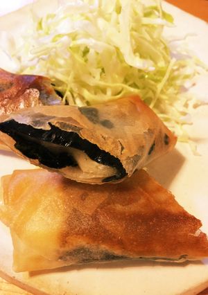 サクウマおつまみ海苔チーズ春巻き-レシピのメイン写真
