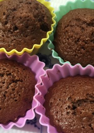 ピーチリキュール&柚茶の大人ココアケーキ-レシピのメイン写真