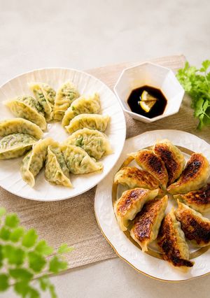 美肌薬膳!鶏軟骨の香味餃子-レシピのメイン写真
