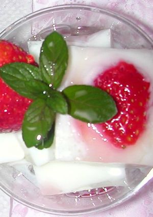 いちご牛乳寒-レシピのメイン写真