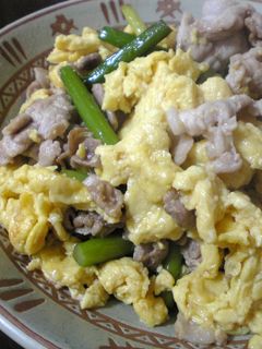 中国家庭料理!にんにくの芽の卵炒め-レシピのメイン写真