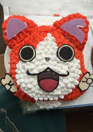 息子の9歳の誕生日ケーキに♡ジバニャン-レシピのメイン写真