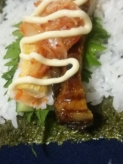 手巻き寿司ちっくに異色のコラボ-レシピのメイン写真