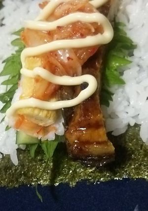 手巻き寿司ちっくに異色のコラボ-レシピのメイン写真