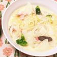 ぽかぽかあったまる豆乳スープパスタ