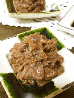 常備菜「牛肉時雨煮」ご飯のお供に-レシピのメイン写真