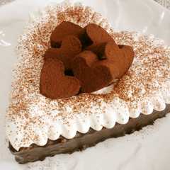 รูปของ チョコレートケーキ＆生チョコ