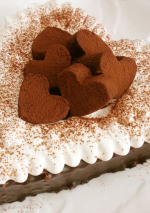 チョコレートケーキ＆生チョコ-レシピのメイン写真