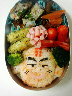キャラ弁♡クリリン-レシピのメイン写真