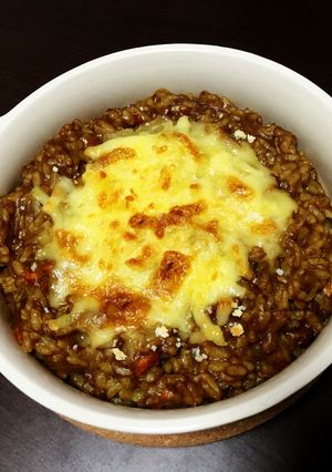 とろ〜りチーズのカレーリゾット風ドリア-レシピのメイン写真