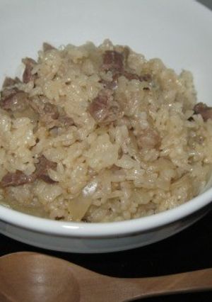 カナダビーフの簡単炊き込みご飯-レシピのメイン写真