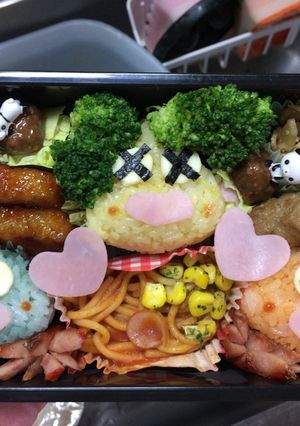 キャラ弁ドラクエ スライムくん♡-レシピのメイン写真
