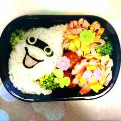 妖怪ウォッチ♥ウィスパー キャラ弁-レシピのメイン写真
