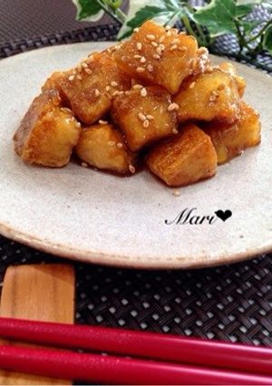 カリモチジューシー凍り豆腐の甘辛おつまみ-レシピのメイン写真