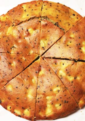 芋と黒胡麻とはちみつのケーキ-レシピのメイン写真