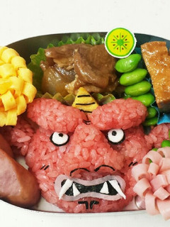 キャラ弁♡赤鬼-レシピのメイン写真