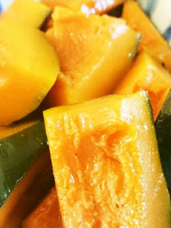 フライパン 簡単 かぼちゃ煮 (鰹だし)-レシピのメイン写真
