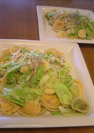 島ラッキョウで春パスタ♪-レシピのメイン写真